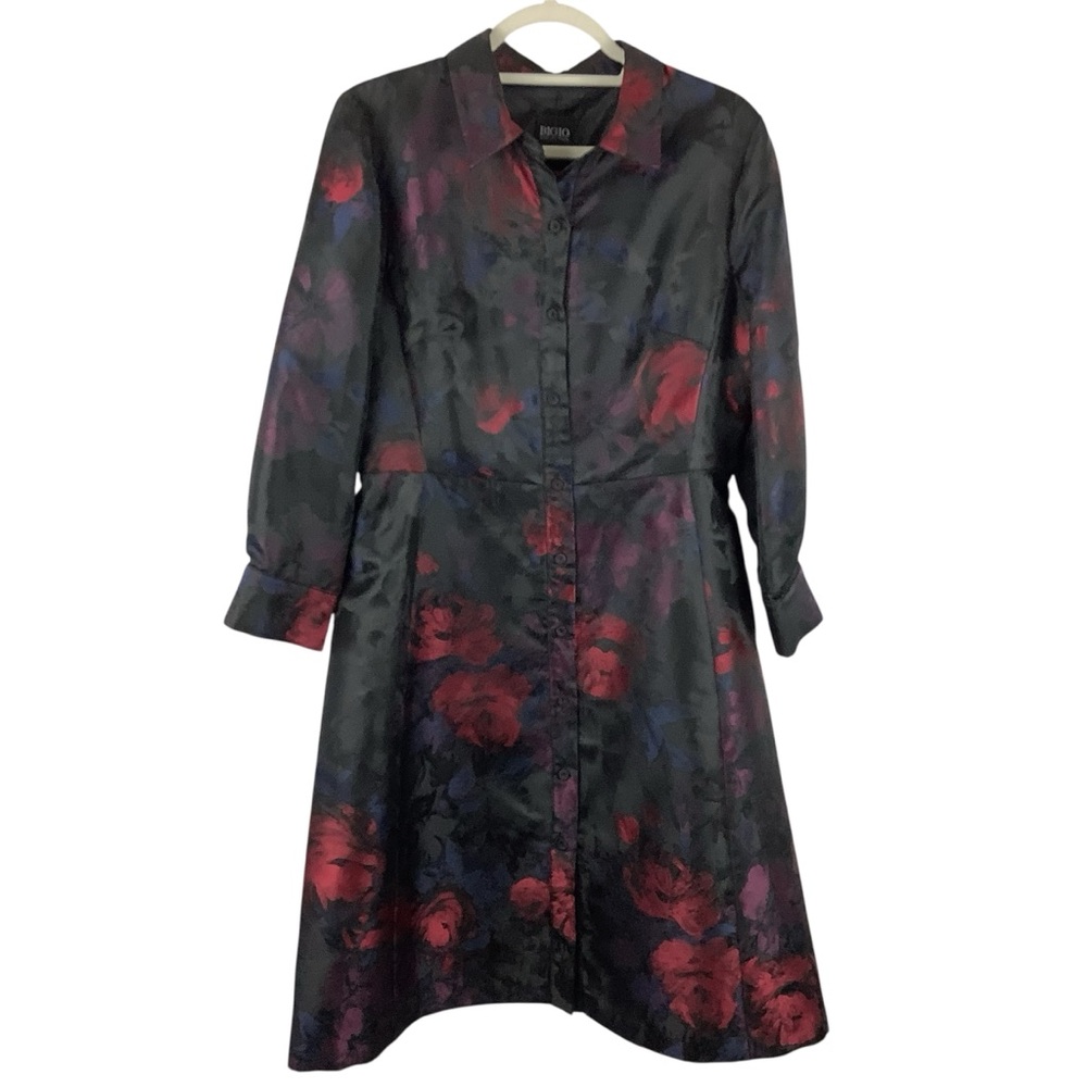 Bigio Collection Button Front Dress